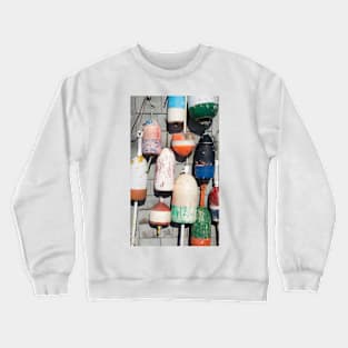 hanging on the wall Crewneck Sweatshirt